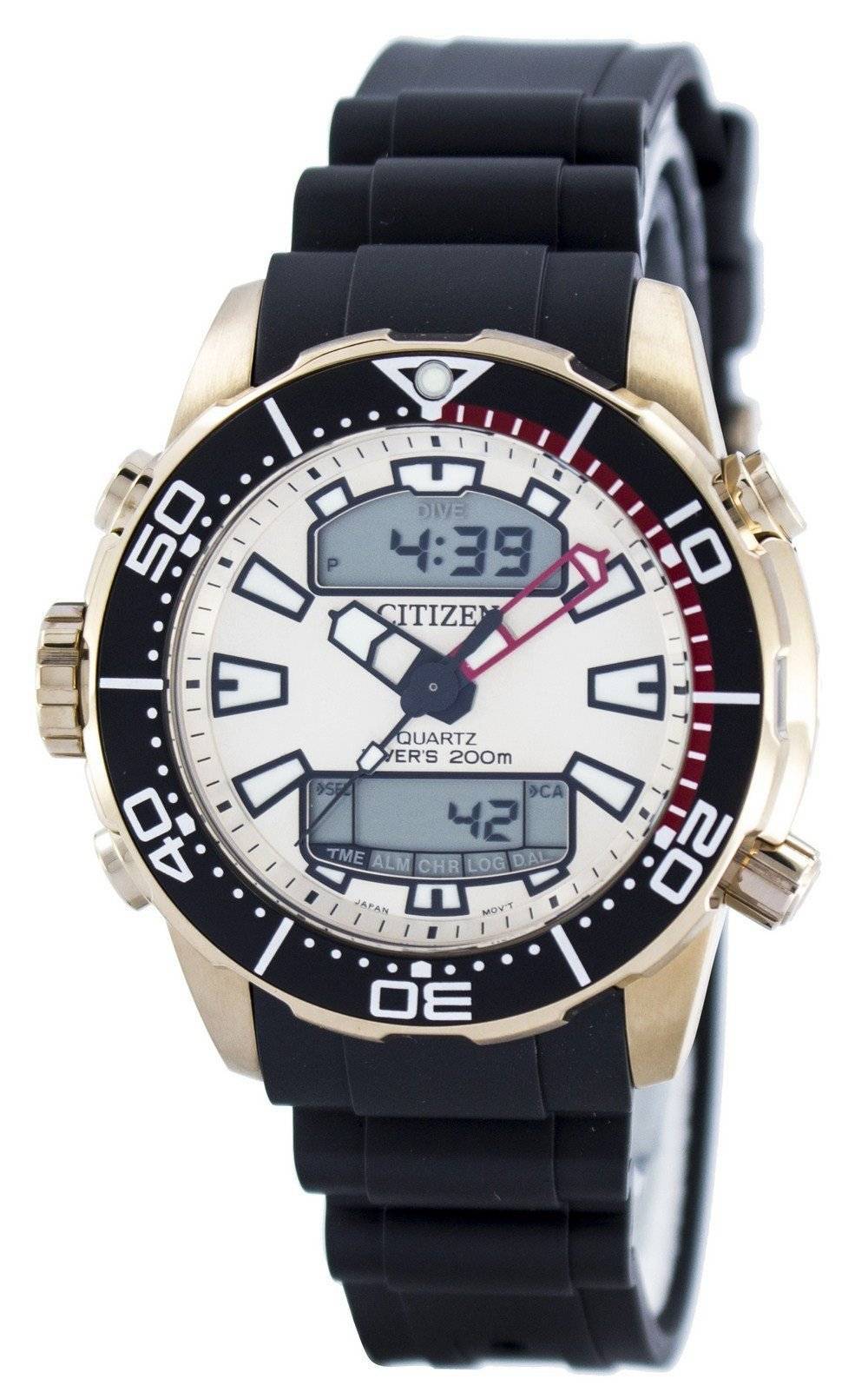 Citizen Aqualand Promaster Divers 200M Analogique Digital JP1093-11P Montre Homme