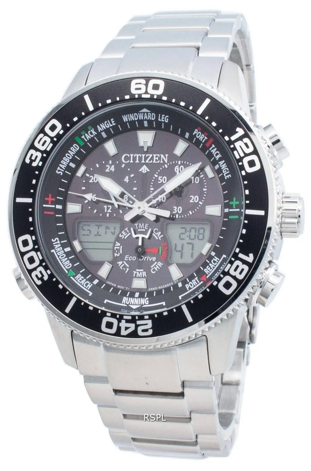 Montre Citizen PROMASTER Marine Eco-Drive JR4060-88E Chronographe 200M pour homme