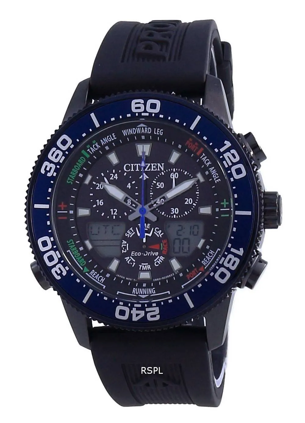Montre pour homme Citizen Promaster Marine Yacht Timer Eco-Drive JR4065-09E 200M Diver