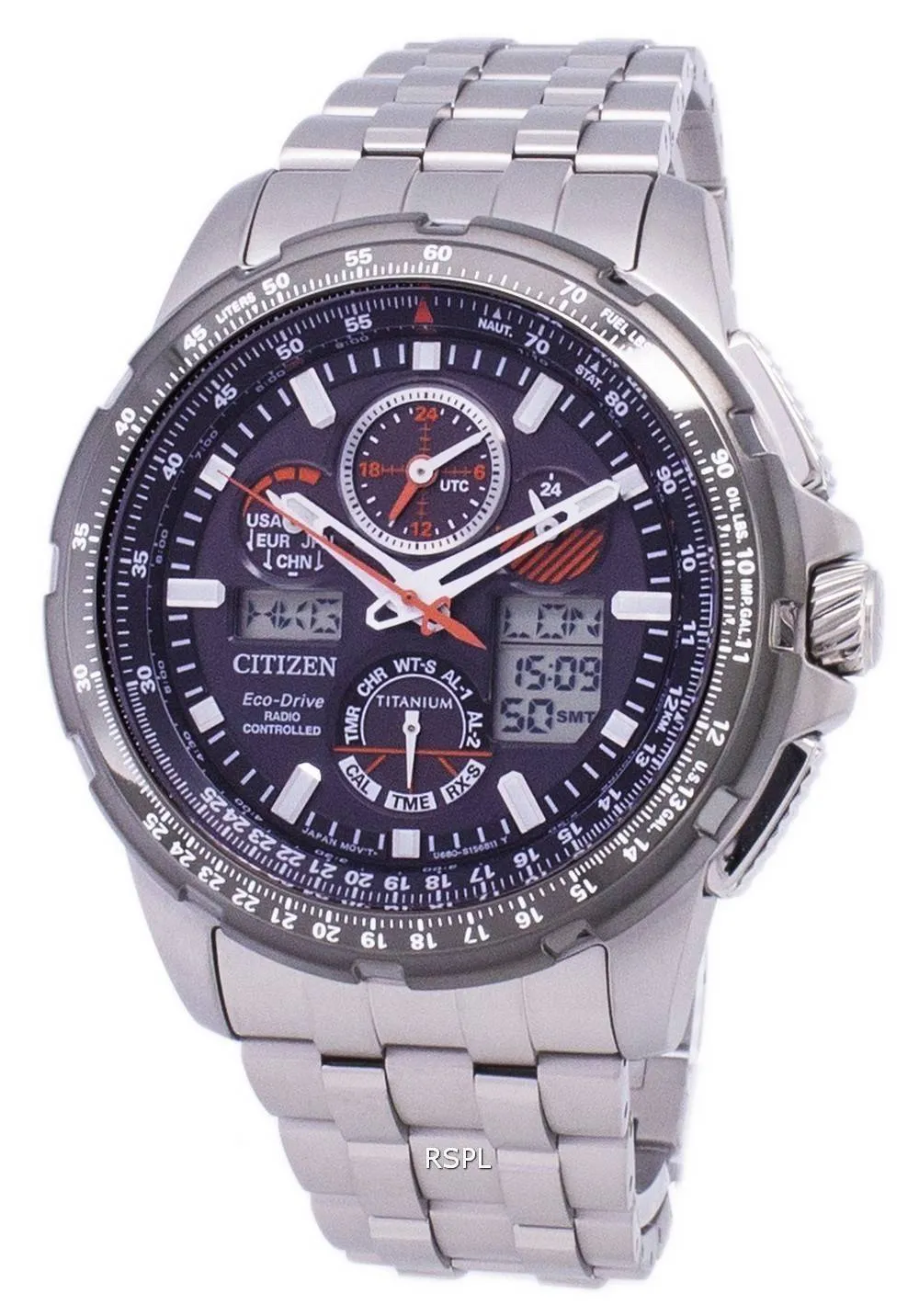 Citizen Promaster Sky Eco-Drive Titanium 200M JY8069-88E montre homme