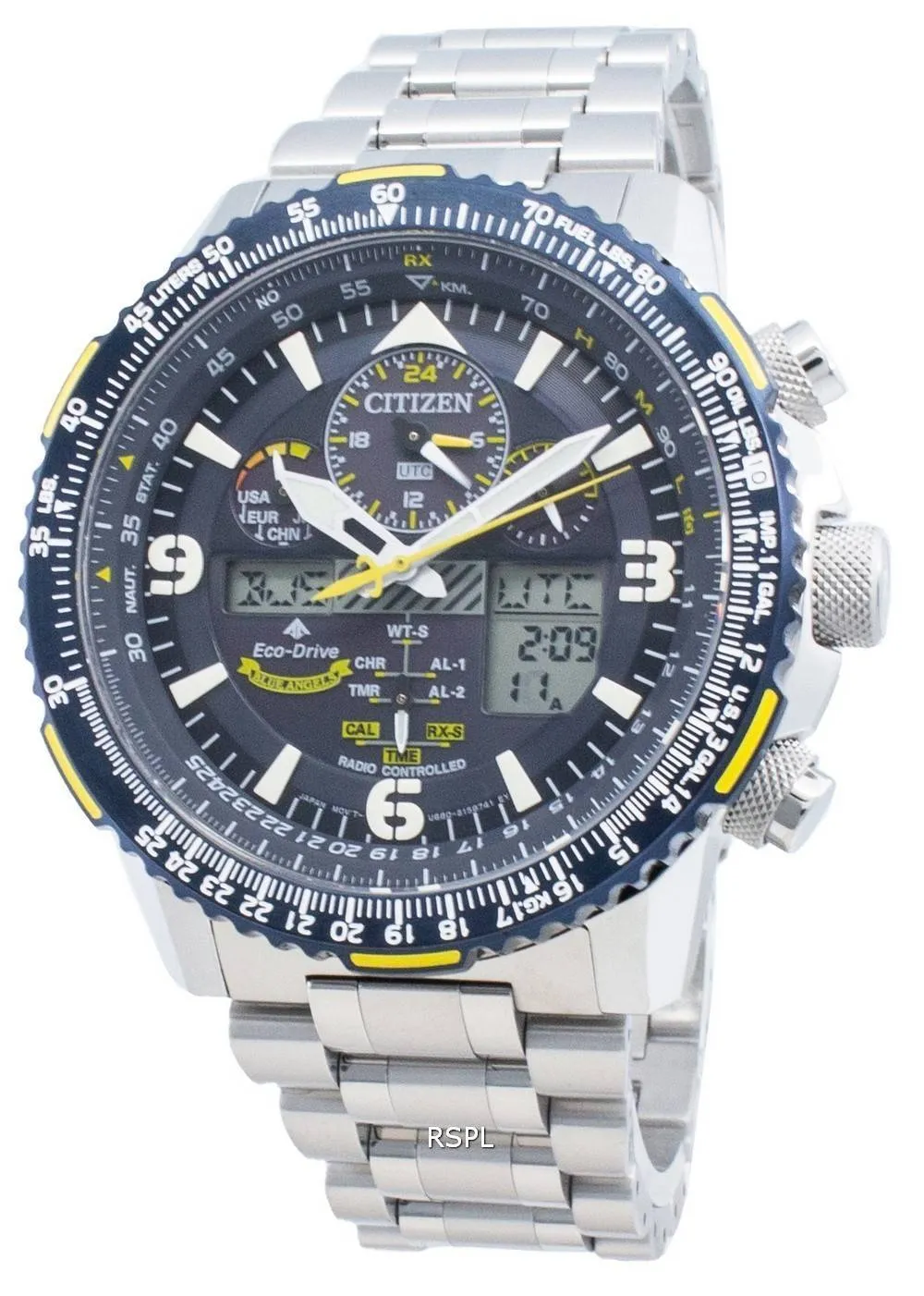 Montre Citizen PROMASTER Skyhawk AT Eco-Drive JY8078-52L radiocommandé 200M masculin