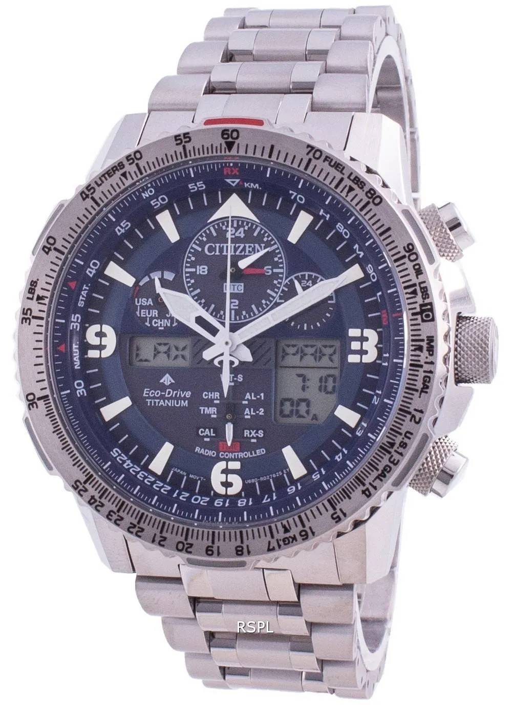 HORSMontre Citizen Promaster Eco-Drive radiocommandée JY8100-80L 200M pour homme