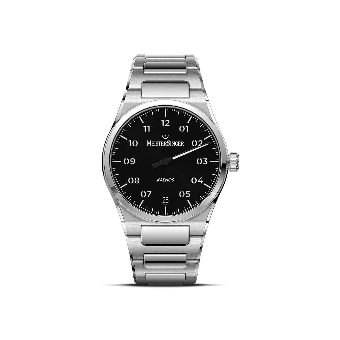 Montre MeisterSinger Kaenos noir