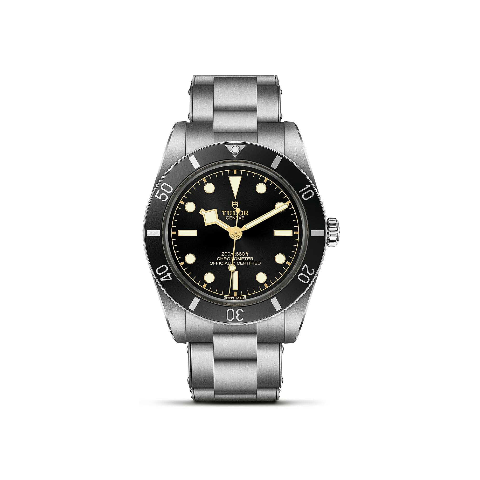 Achat Montre TUDOR Black Bay 54 boîtier en acier, 37 mm, bracelet en acier