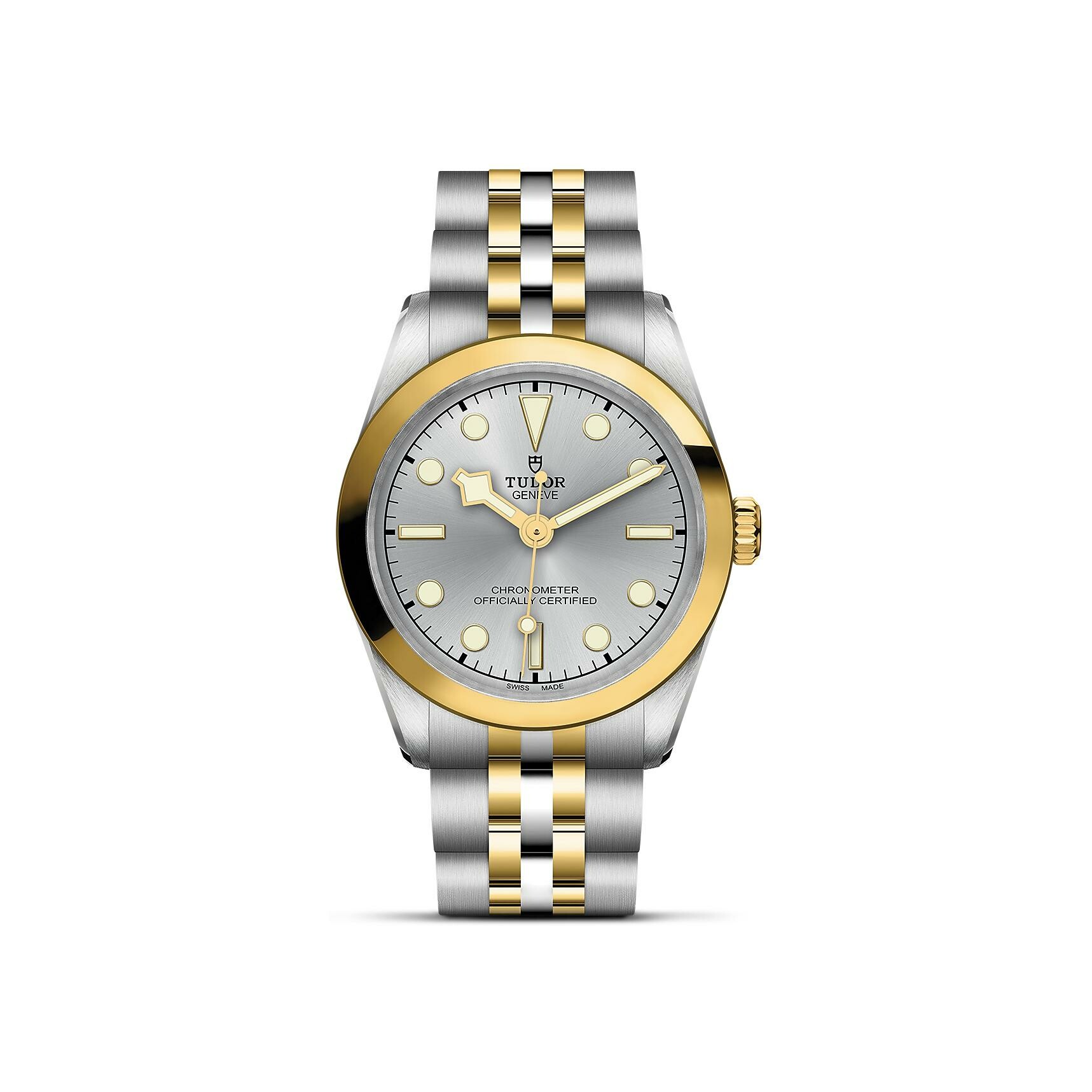 Achat Montre TUDOR Black Bay 31 S&G boîtier en acier 31 mm, bracelet en acier et or jaune