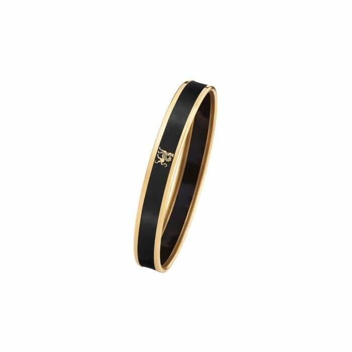 Achat Bracelet cerclé FREYWILLE Monochrome Mademoiselle plaqué or jaune et émail noire