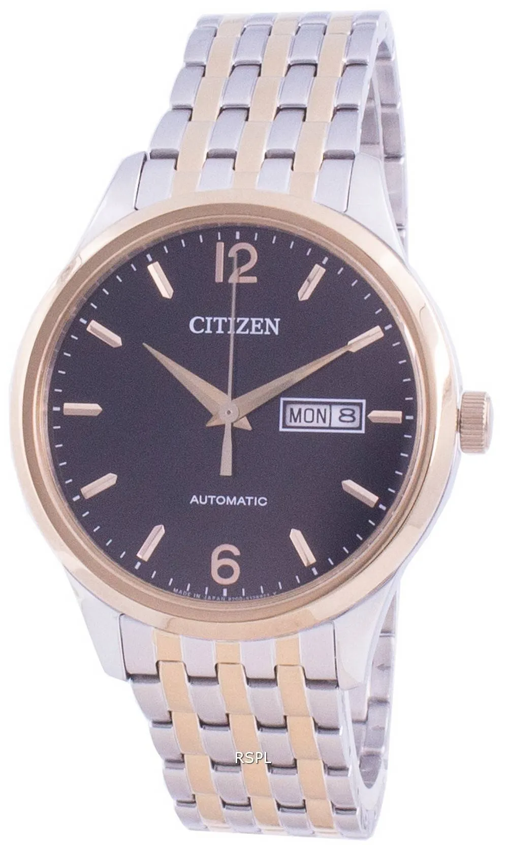 Montre Citizen NH7504-52E automatique fabriquée au Japon pour homme