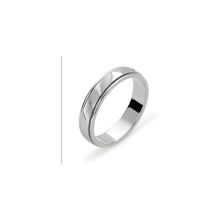 Achat Alliance Pivoine en or blanc, 4.5mm