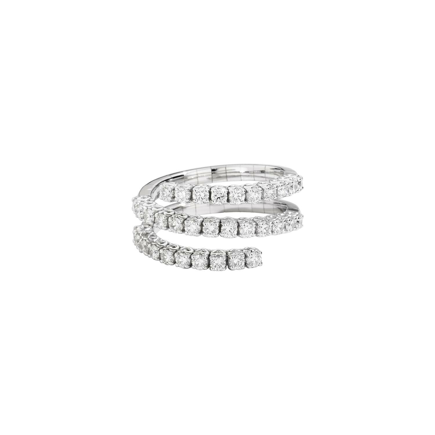 Achat Bague Recarlo Anniversary en or blanc et diamants, taille M