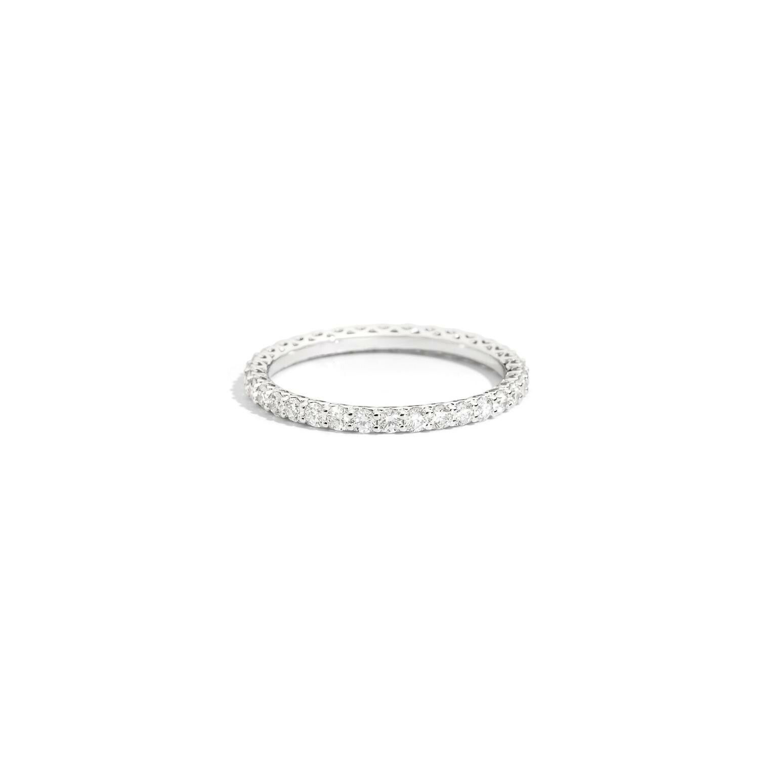 Achat Alliance Veretta Recarlo Anniversary en or blanc et diamants, taille 52