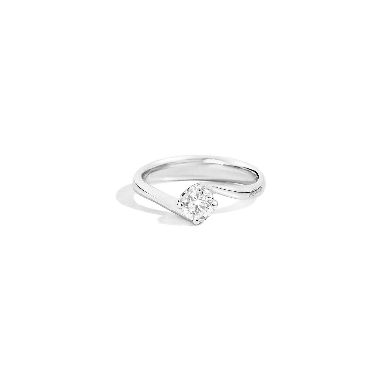 Achat Solitaire Recarlo Anniversary Valentin en or blanc et diamants