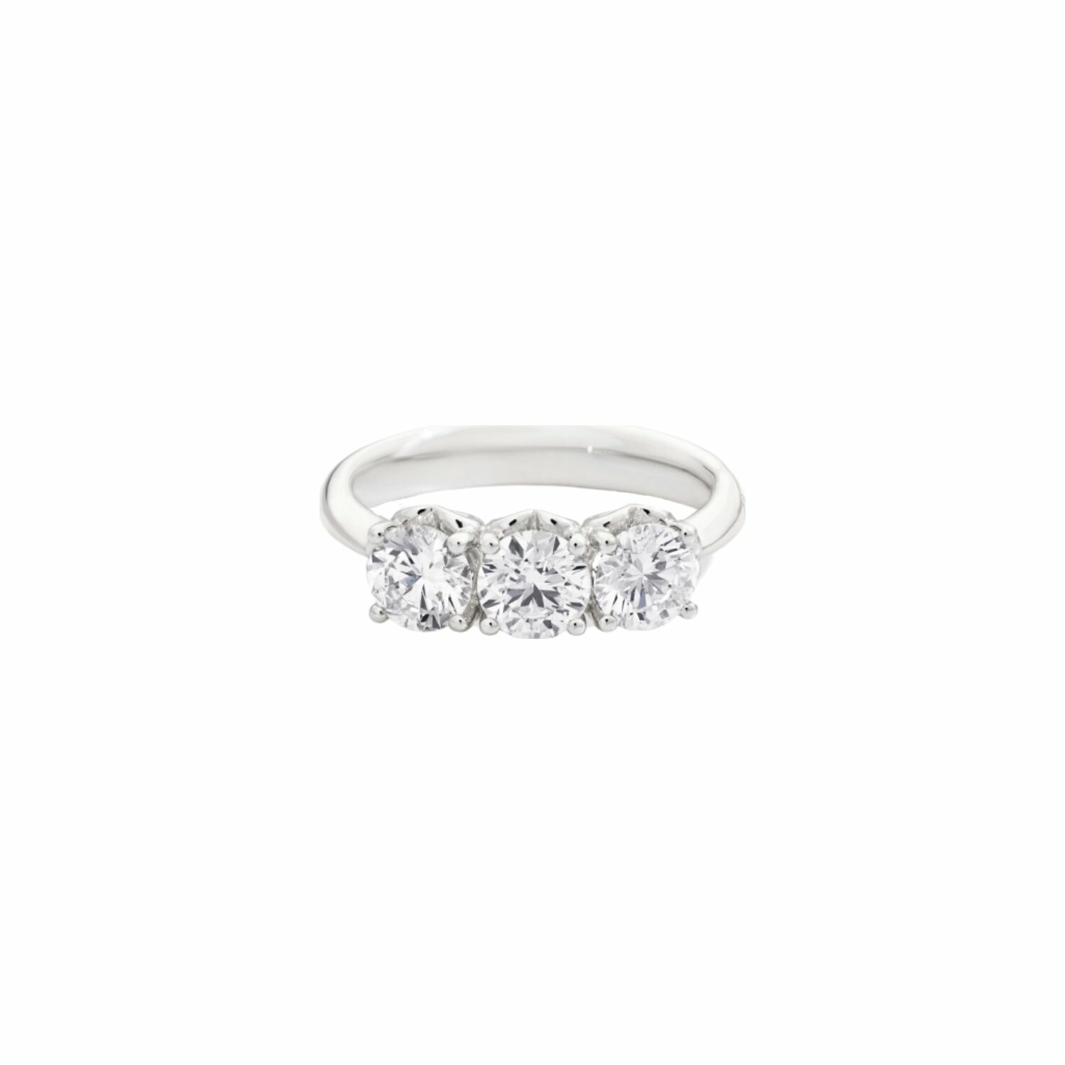 Achat Bague Recarlo Anniversary Trilogy en or blanc et diamants, taille 53