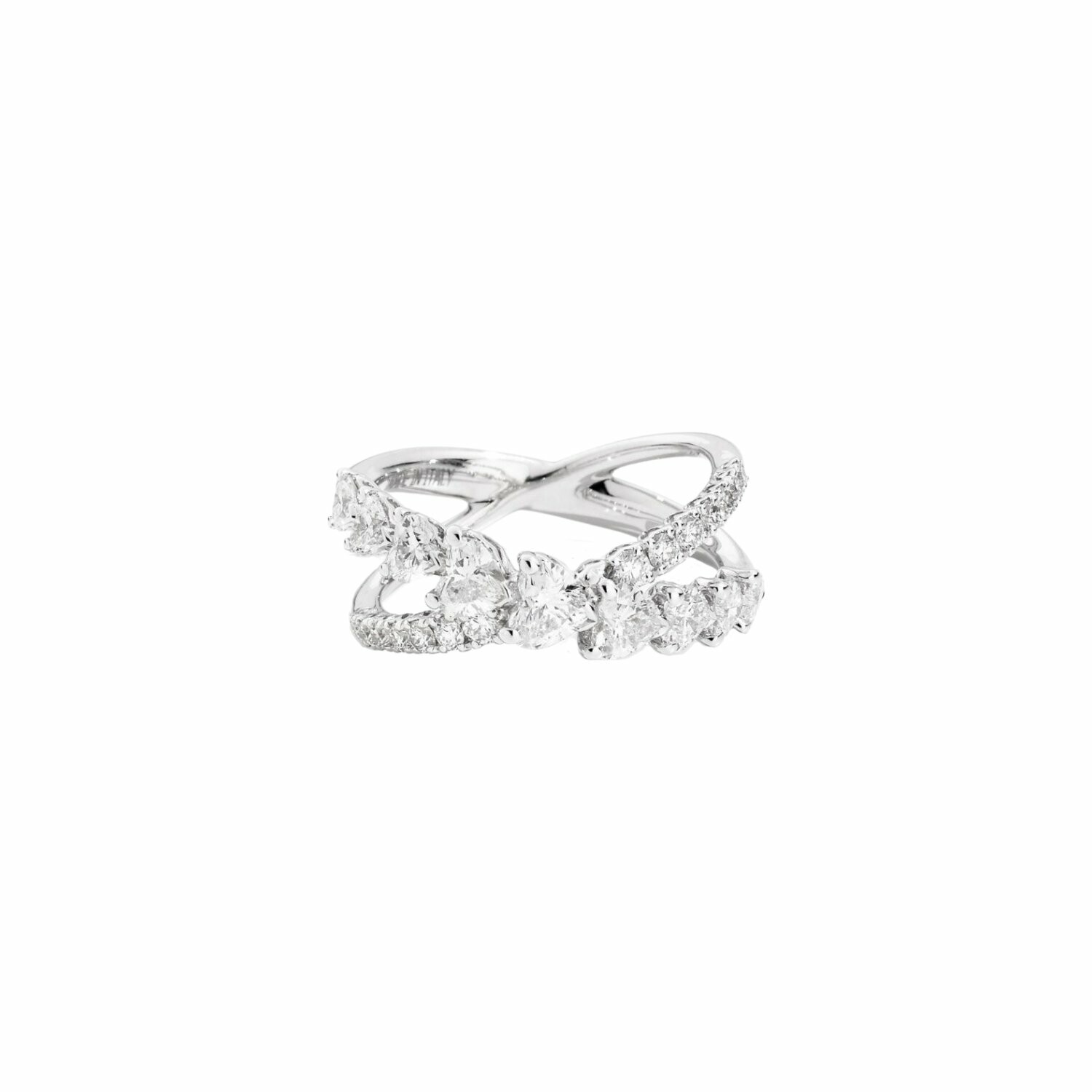 Achat Bague Recarlo Anniversary Love en or blanc et diamants