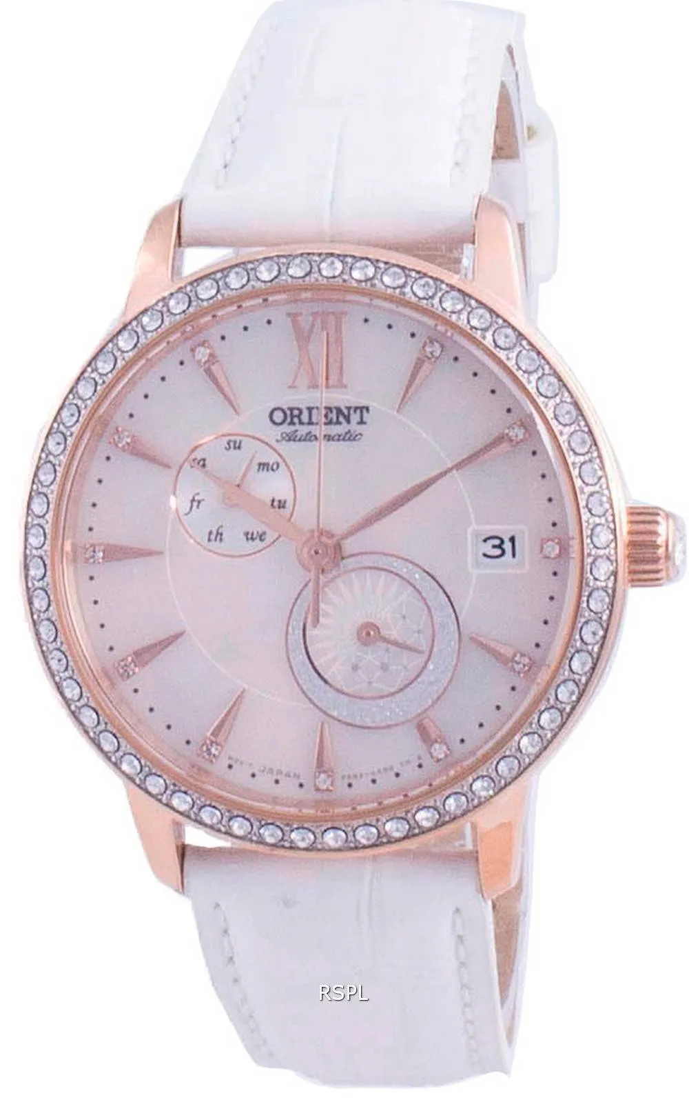 HORSMontre pour femme Orient Automatic Diamond Accent RA-AK0004A10B