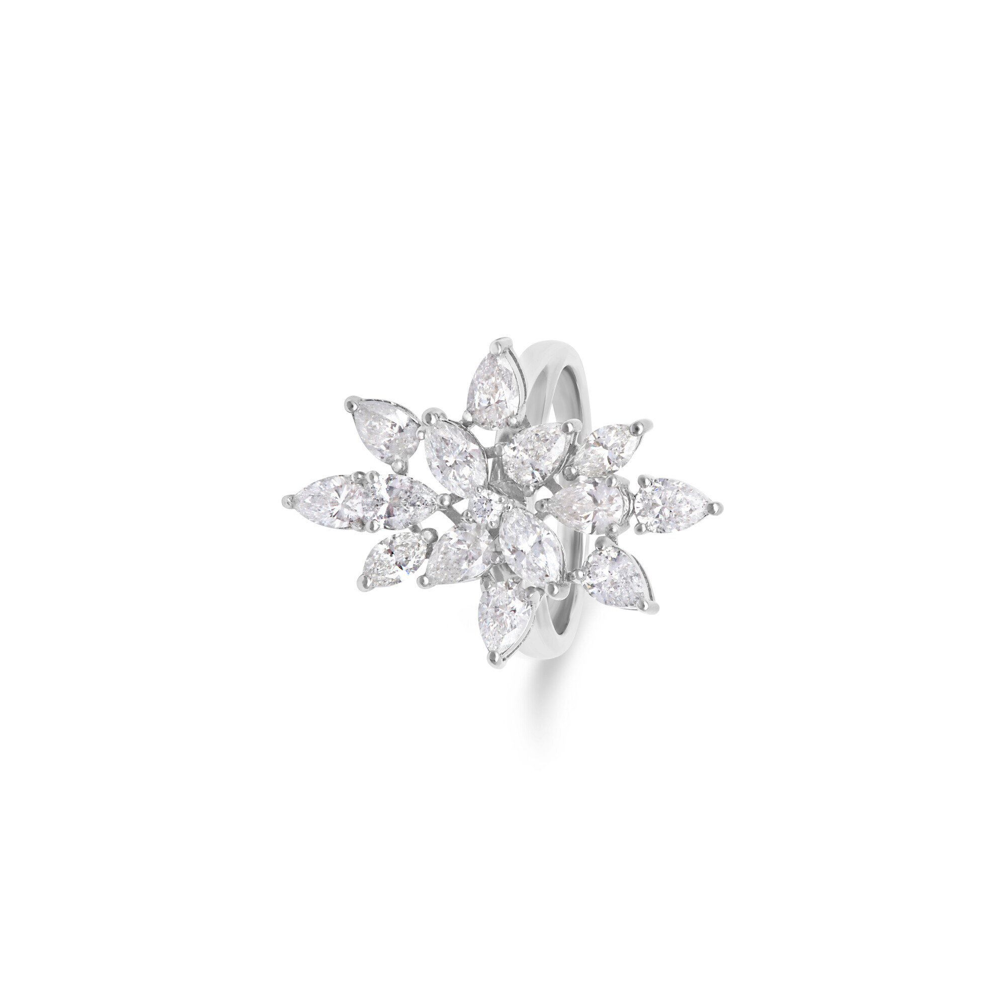 Achat Bague Feu d'Artifice en or blanc et diamants