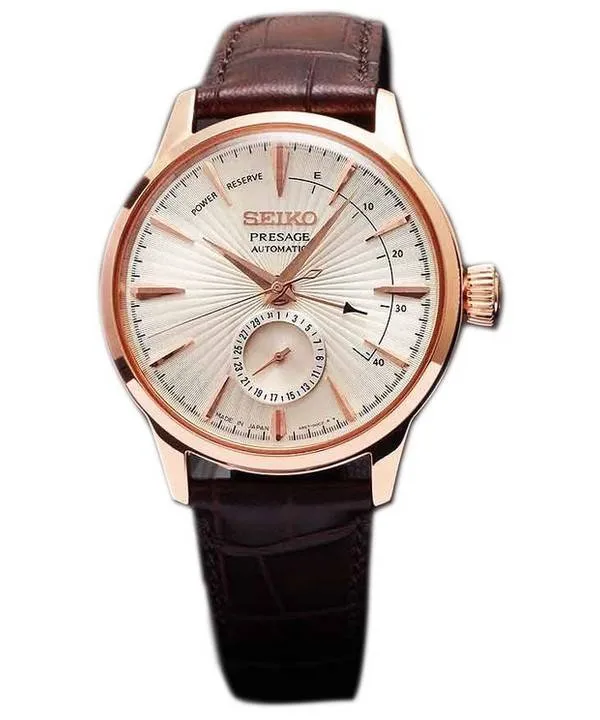 Le Japon automatique Seiko Presage a Power Reserve SARY082 (SSA346J1) montre homme