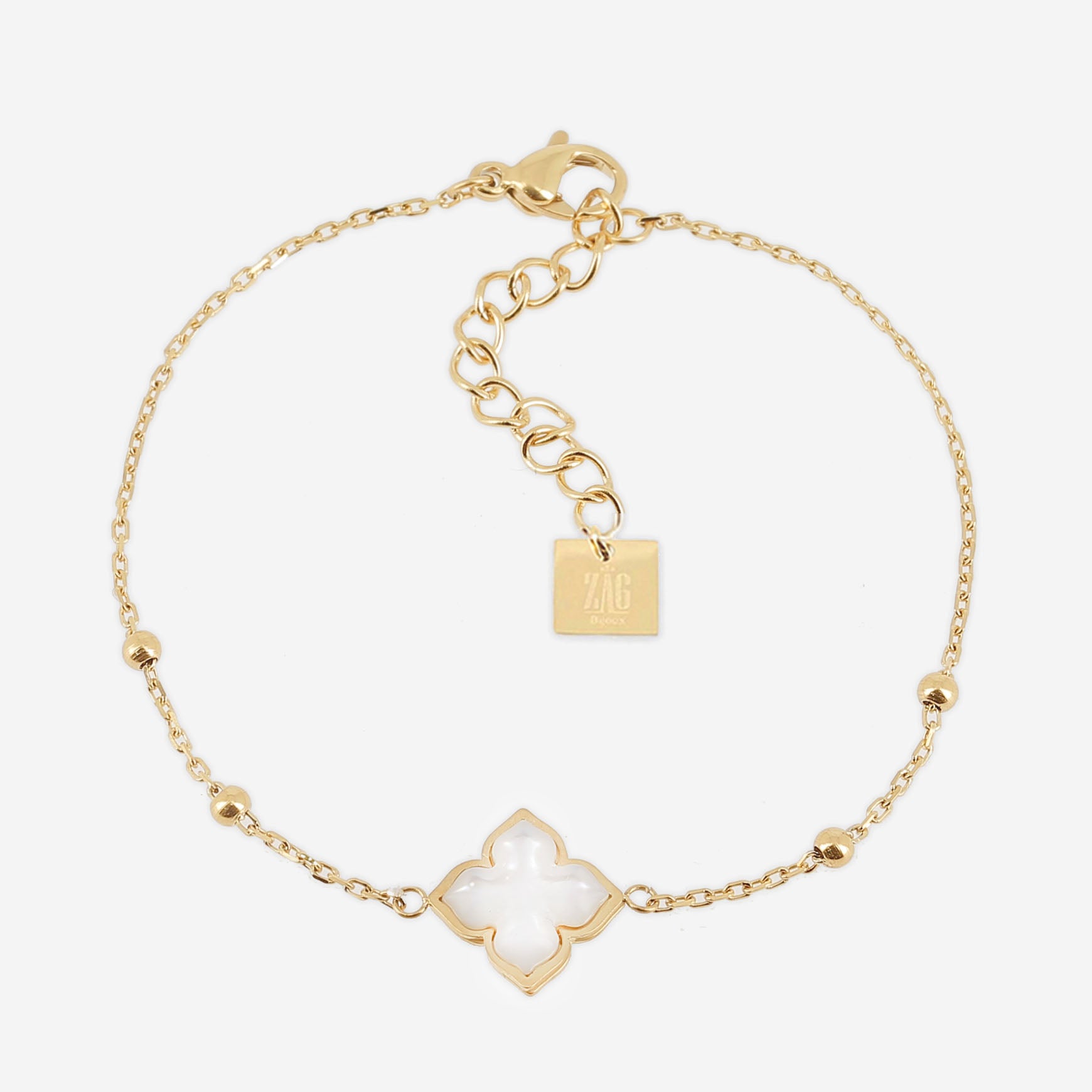 Racine - Acier Doré - Bracelet - Zag Bijoux