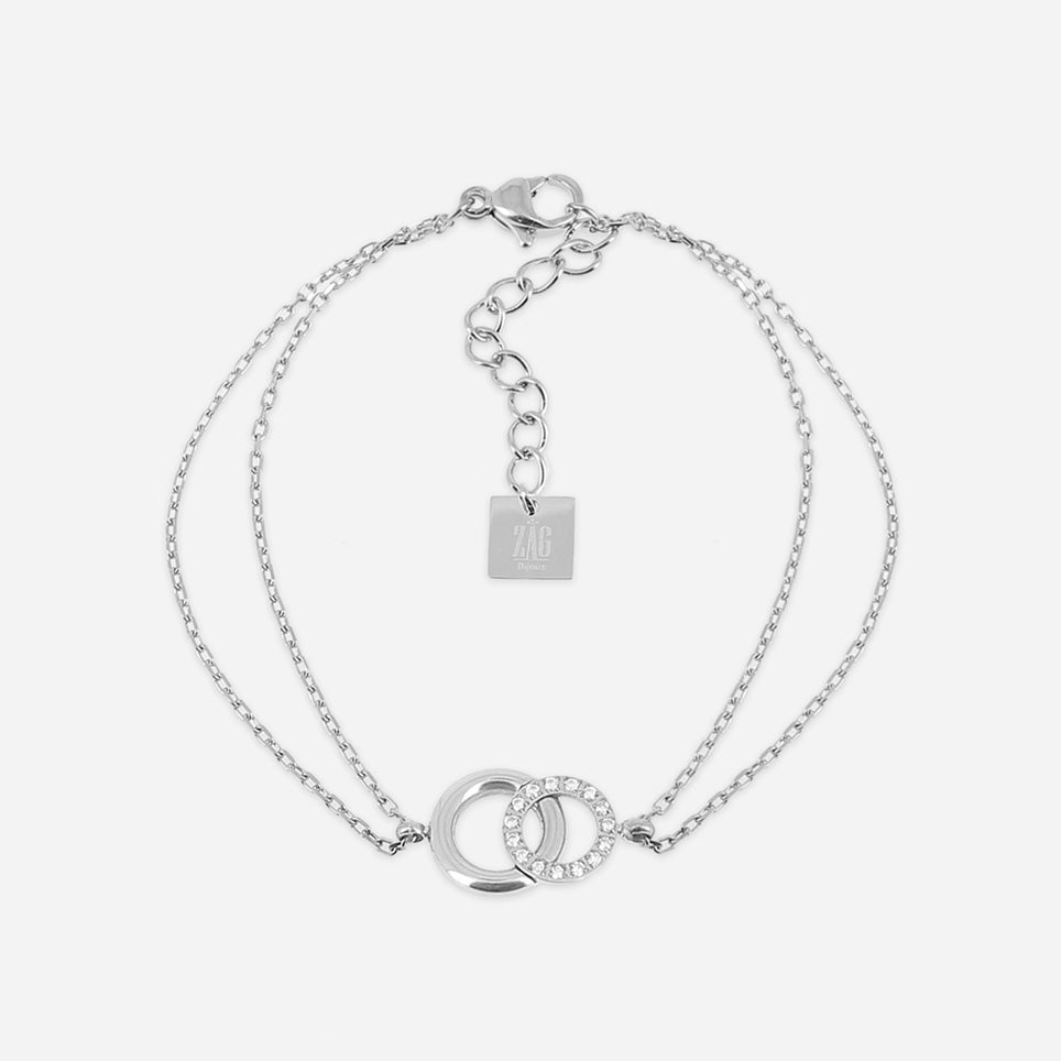 Antonio - Acier - Bracelet - Zag Bijoux