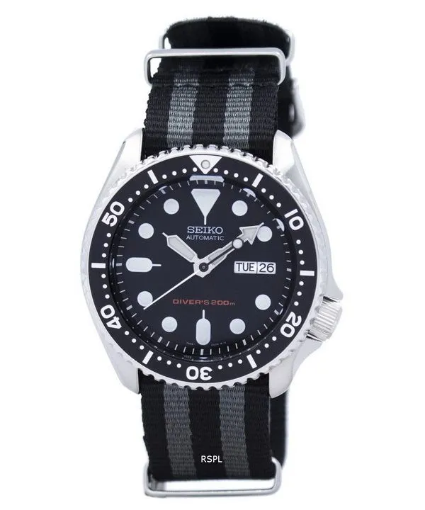 Montre 200M NATO bracelet SKX007K1-NATO1 masculine automatique Seiko Diver