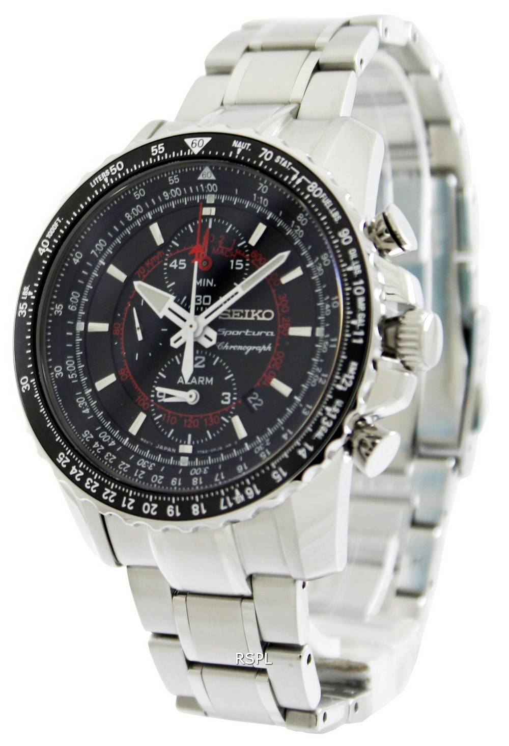 FLIGHTMASTER Seiko Sportura pilote chronographe SNAE99P1 SNAE99P