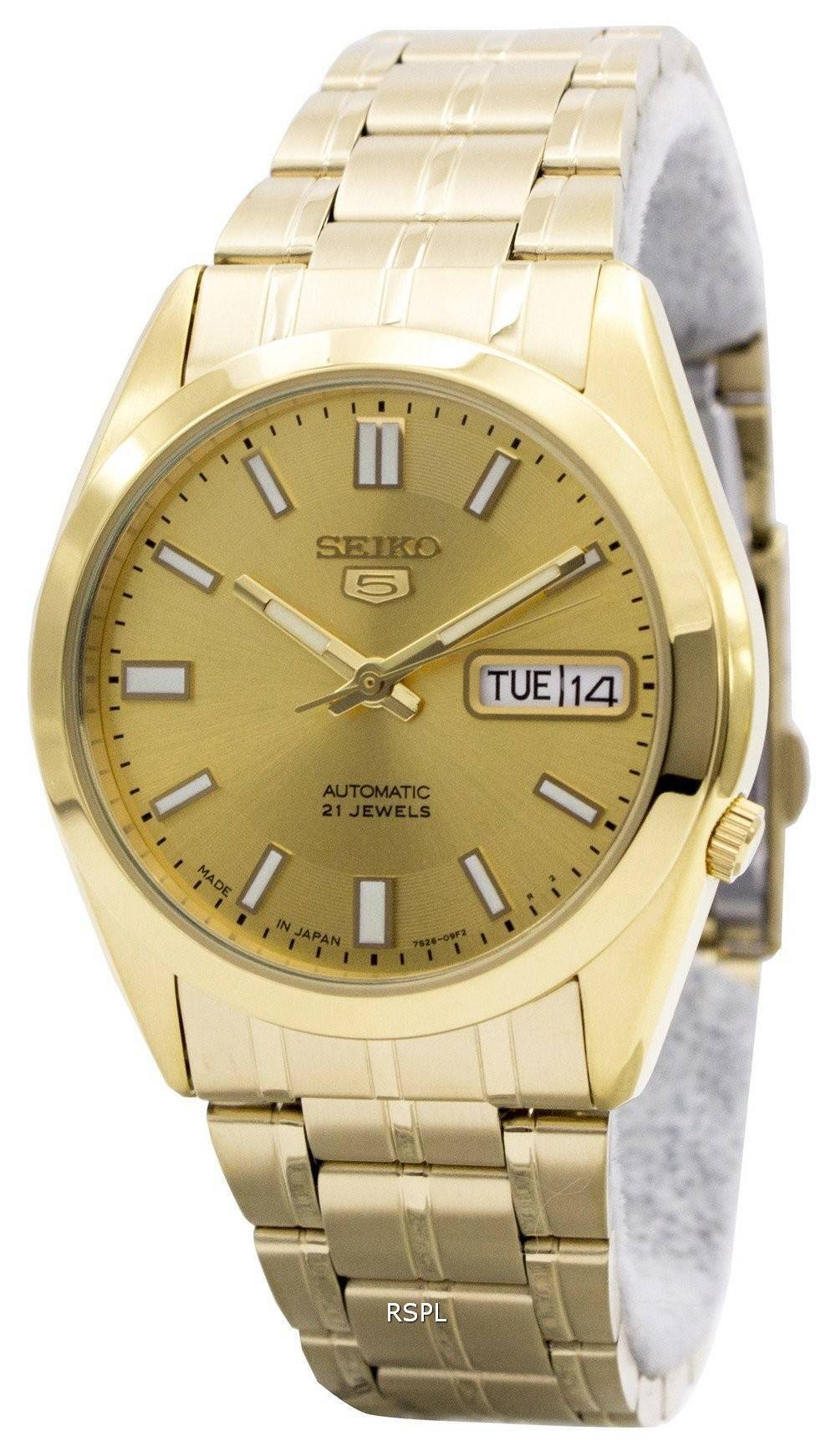 Seiko 5 automatique 21 rubis Japon fait SNKE92J1 SNKE92J montre homme