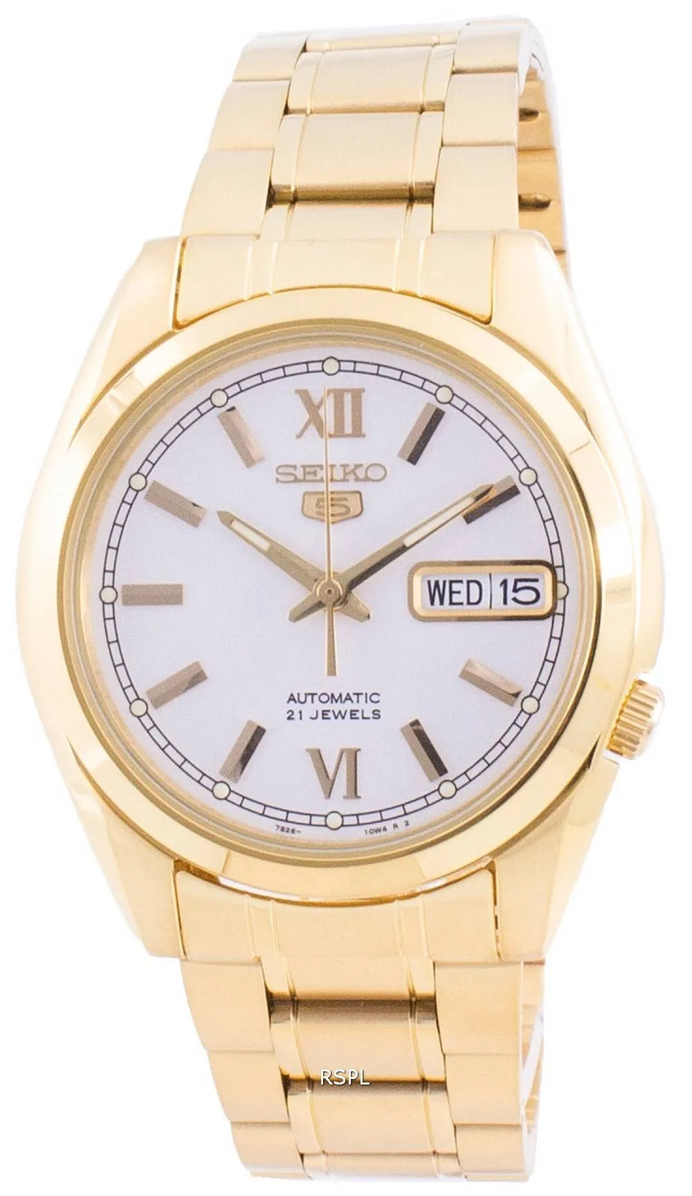 HORSMontre Homme Seiko 5 Automatique Cadran Blanc SNKL58 SNKL58K1 SNKL58K