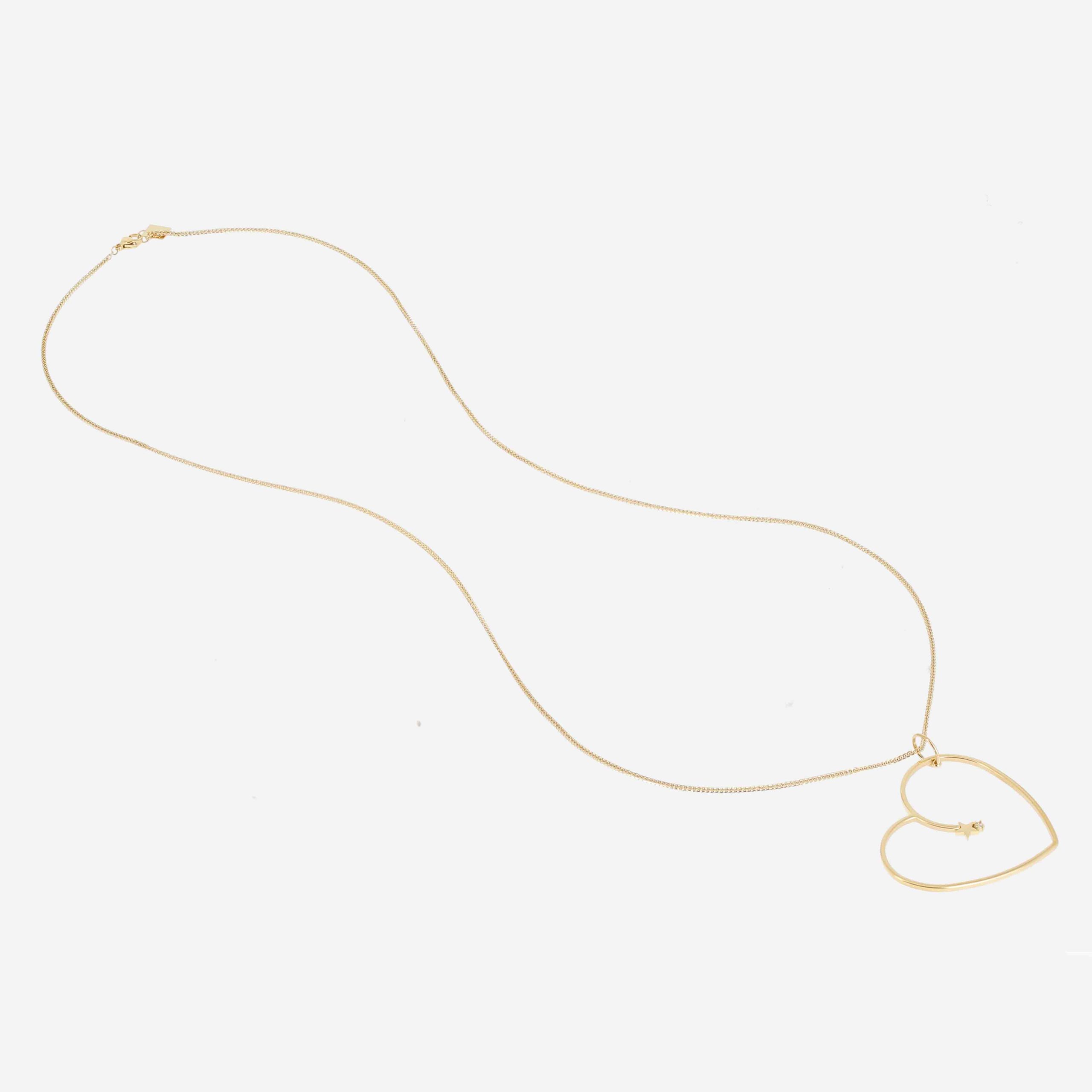 Ivan - Acier Doré - Collier Zag Bijoux