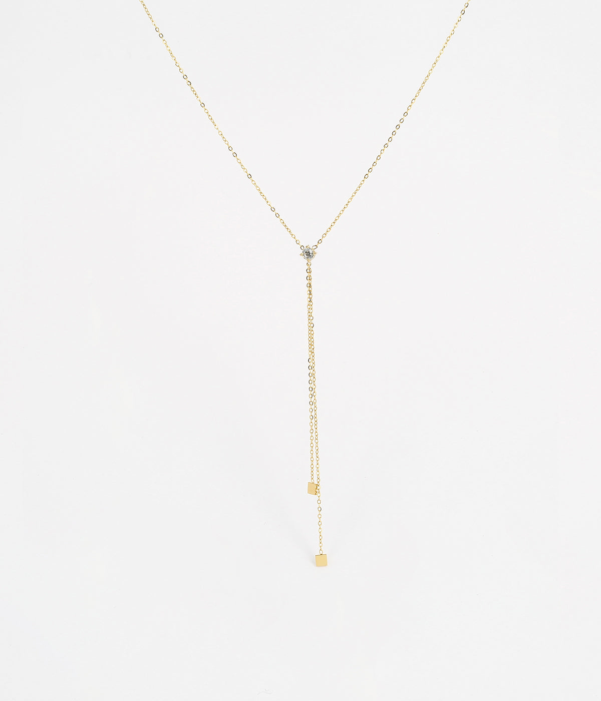 Symphonie - Acier Doré - Collier - Zag Bijoux