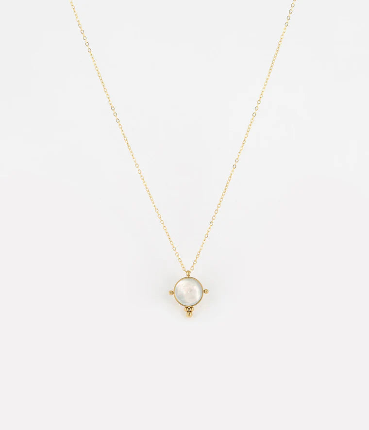 Salomé - Acier Doré - Collier - Zag Bijoux