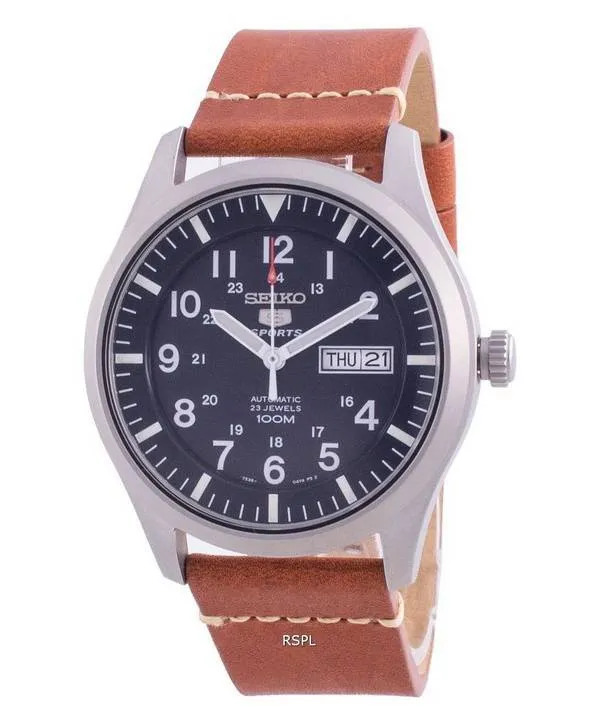 HORSMontre Homme Seiko 5 Sports Cadran Bleu Automatique SNZG11K1-var-LS21 100M