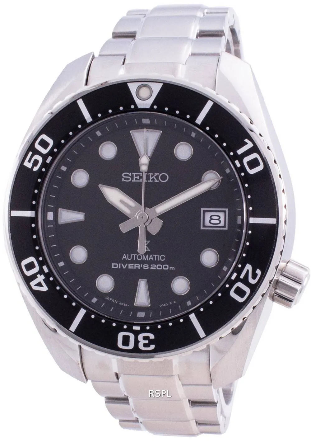 HORSMontre pour homme Seiko Prospex Sumo Automatic Diver SPB101 SPB101J1 SPB101J 200M