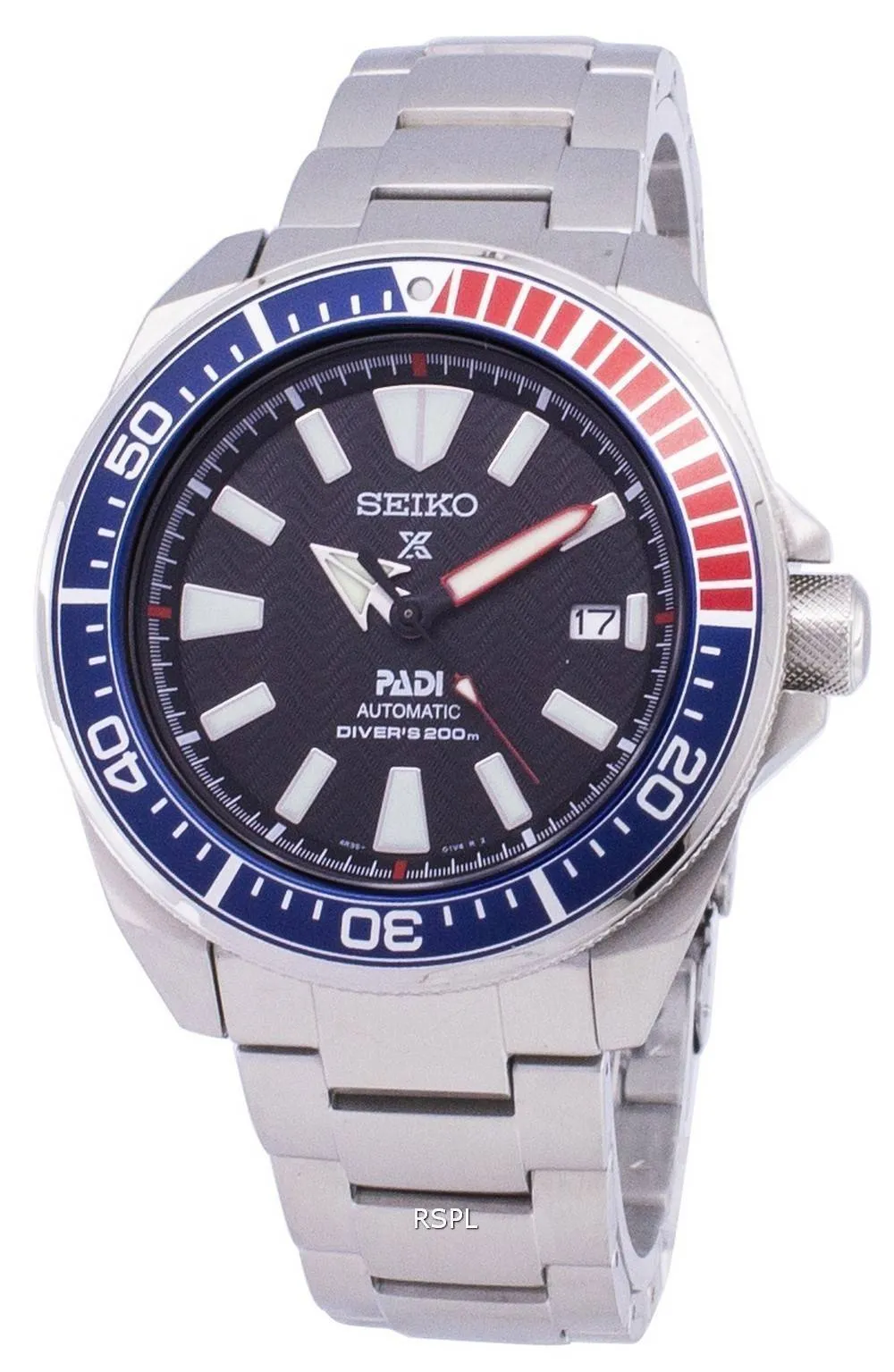 Montre 200M SRPB99 SRPB99K1 SRPB99K masculine Seiko Prospex Padi automatique Diver