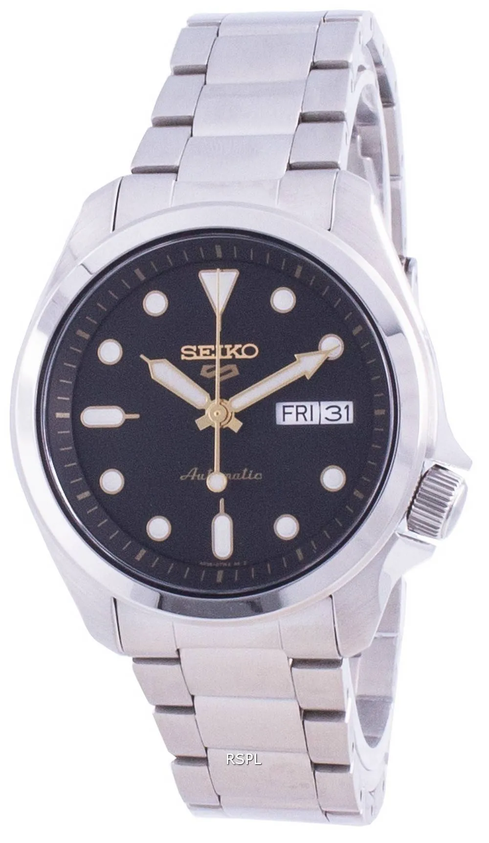 Montre Homme Seiko 5 Sports Cadran Noir Automatique SRPE57 SRPE57K1 SRPE57K 100M