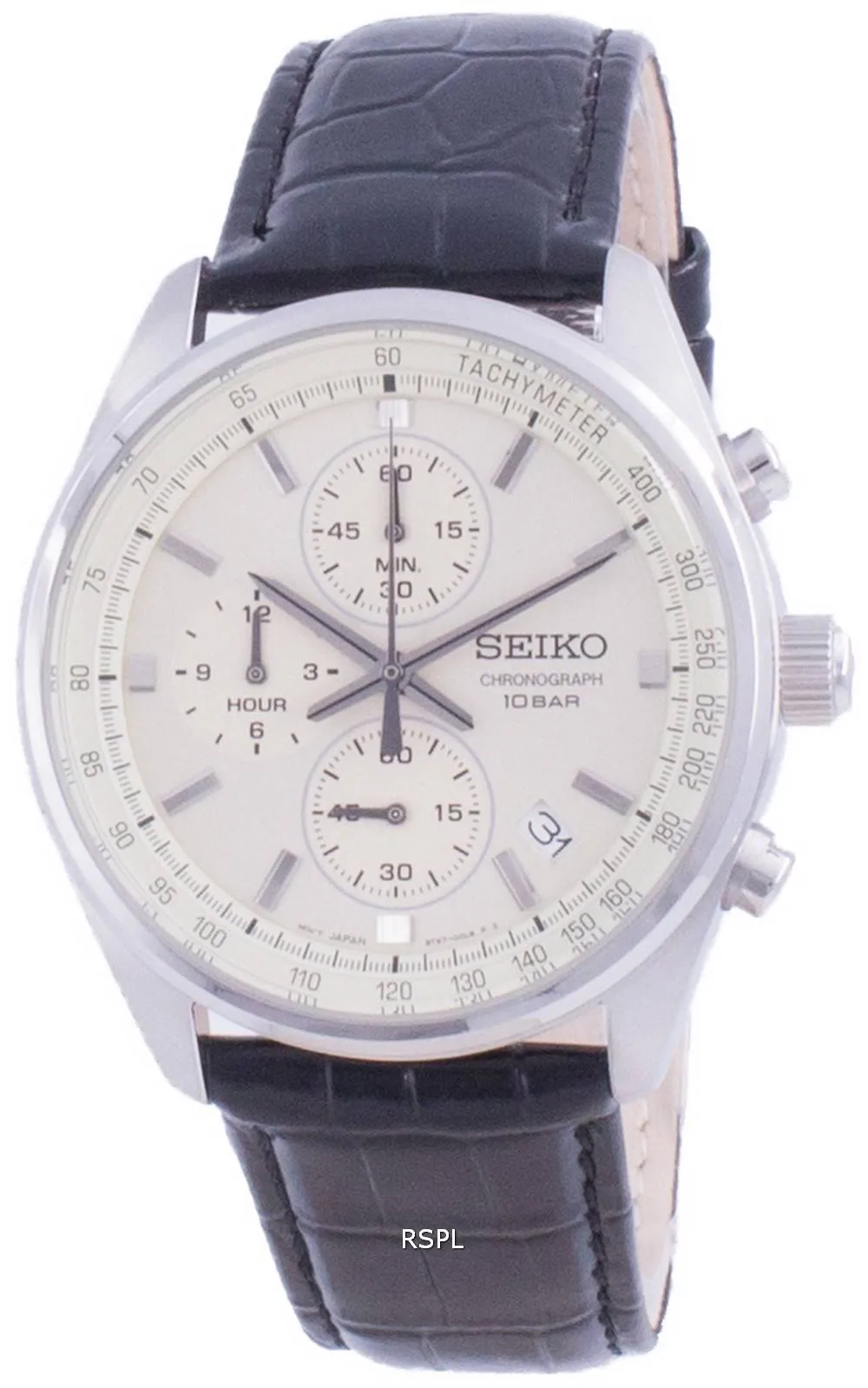 HORSMontre Homme Seiko Chronographe Quartz SSB383 SSB383P1 SSB383P 100M