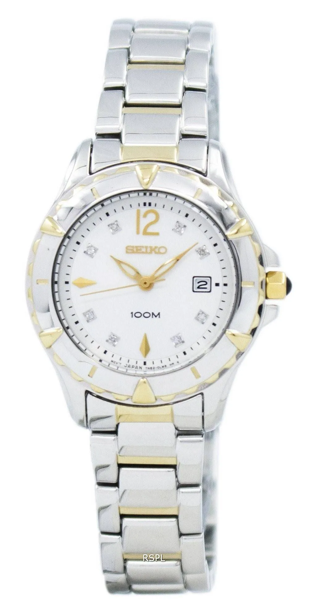 USA Sport 100 montre SXDB26P1 SXDB26 les femmes de Seiko avec 8 diamants