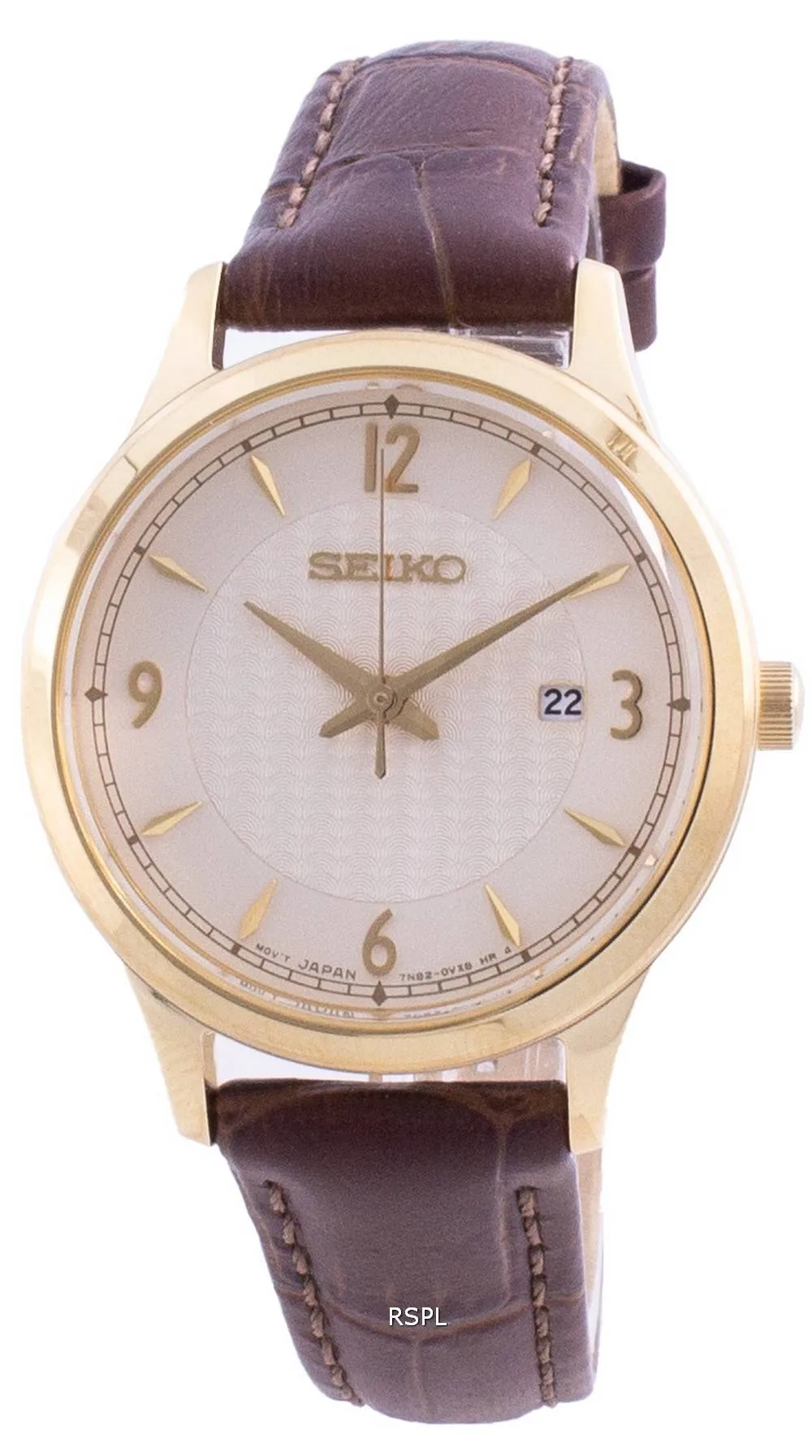 HORSMontre pour femme Seiko Classic SXDG96 SXDG96P1 SXDG96P Quartz 100M