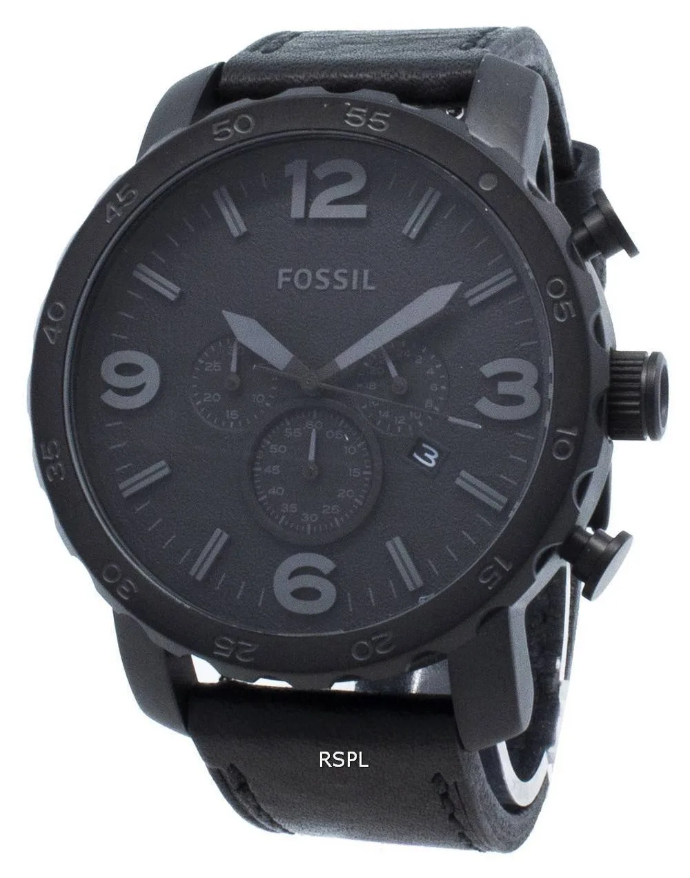 Remise à neuf Fossil Nate JR1354 Chronographe Analog Montre Homme