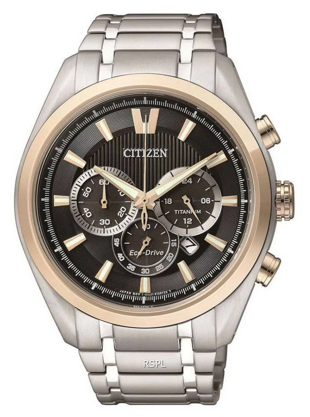 Überholter Citizen Eco-Drive Chronograph CA4014-57E 100M Herrenuhr