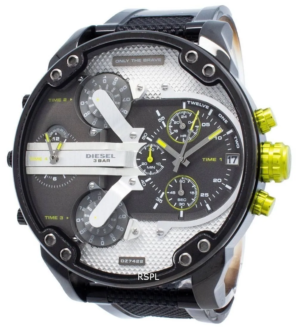 Überholter Diesel Mr. Daddy 2.0 Chronograph Quarz DZ7422 Herrenuhr