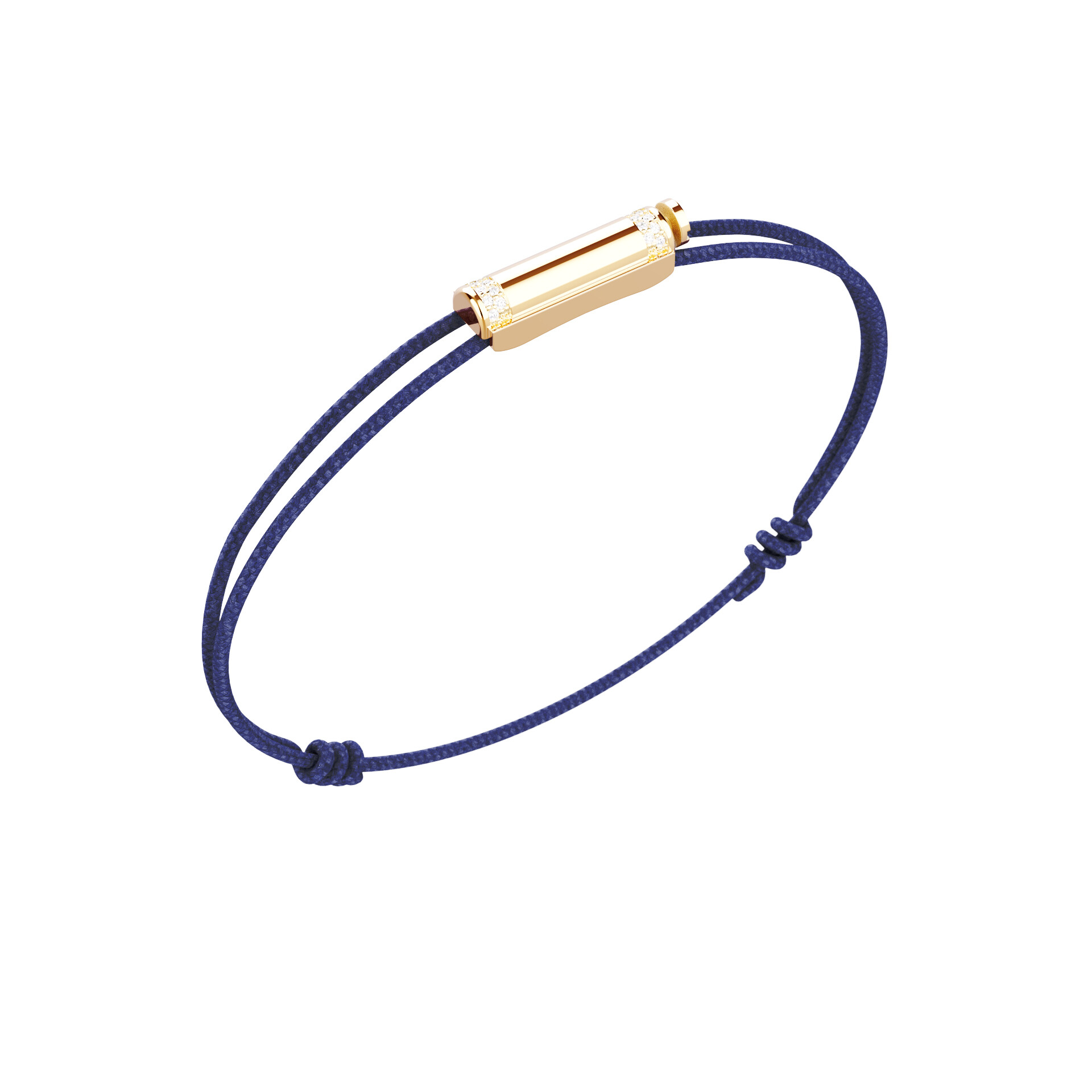 Love Affair Bracelet Unknow Brand Love Affair en or jaune et diamants