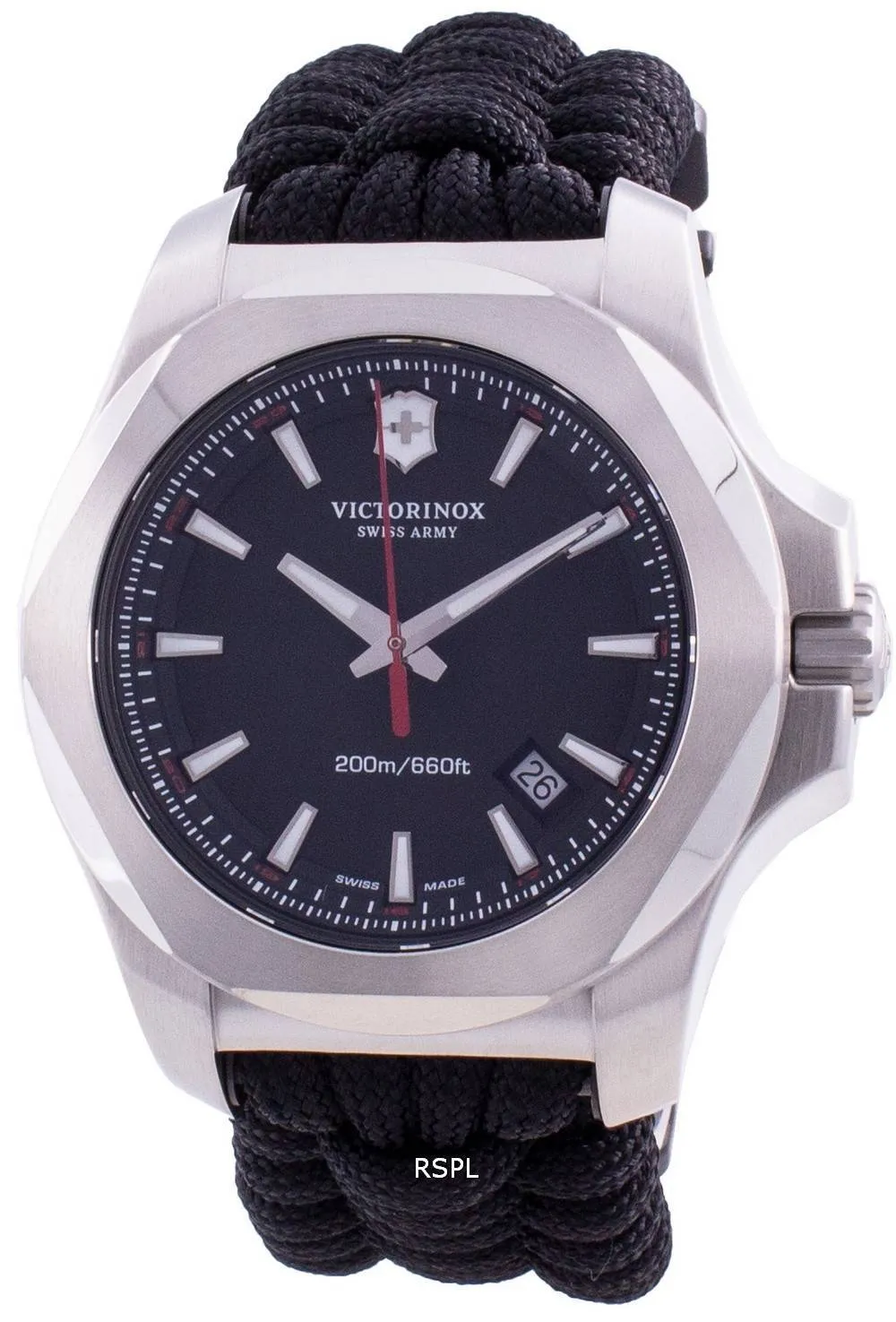 Montre Victorinox Swiss Army INOX 241726 Quartz 200M pour homme