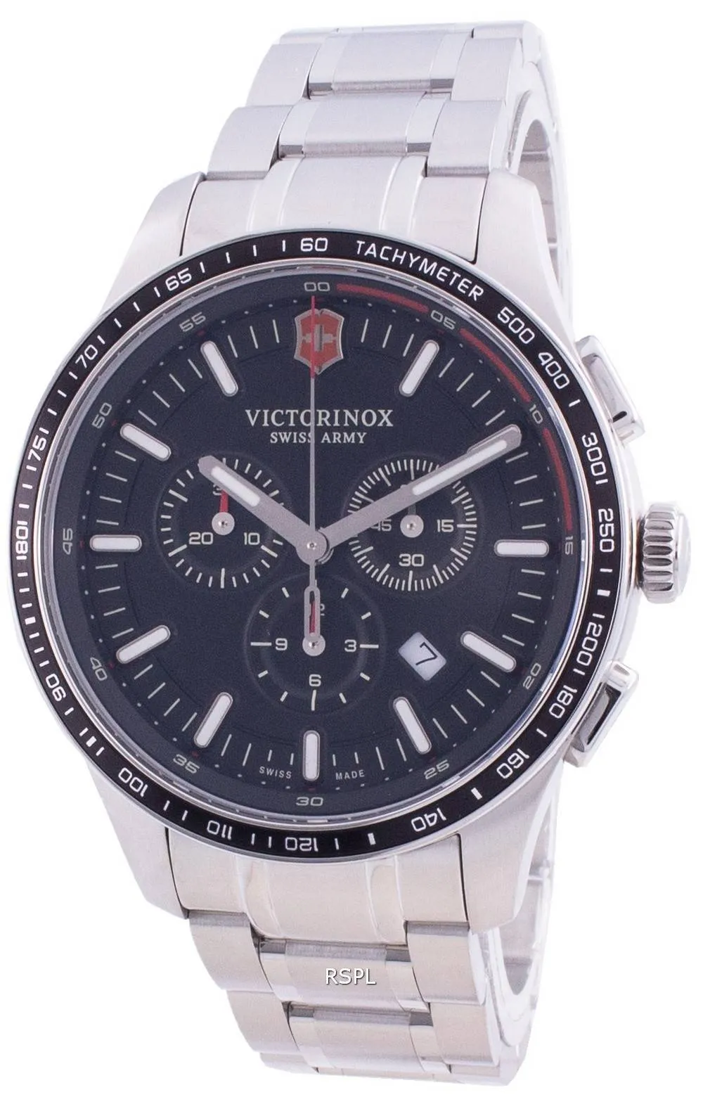 Montre pour homme Victorinox Swiss Army Alliance Sport 241816 chronographe à quartz 100M