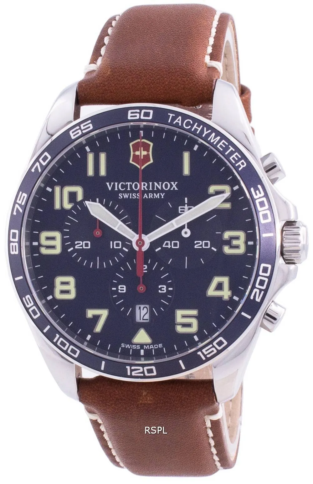 Montre pour homme Victorinox Swiss Army Fieldforce 241854 chronographe à quartz 100M