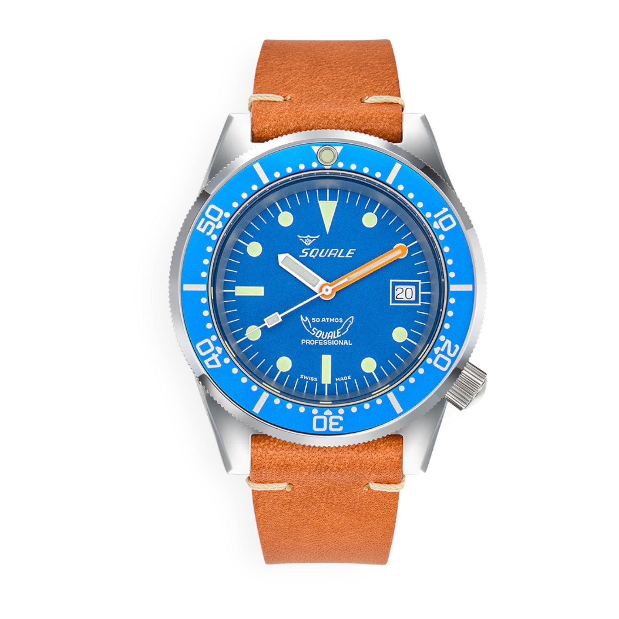 1521 Blue Blasted Leather