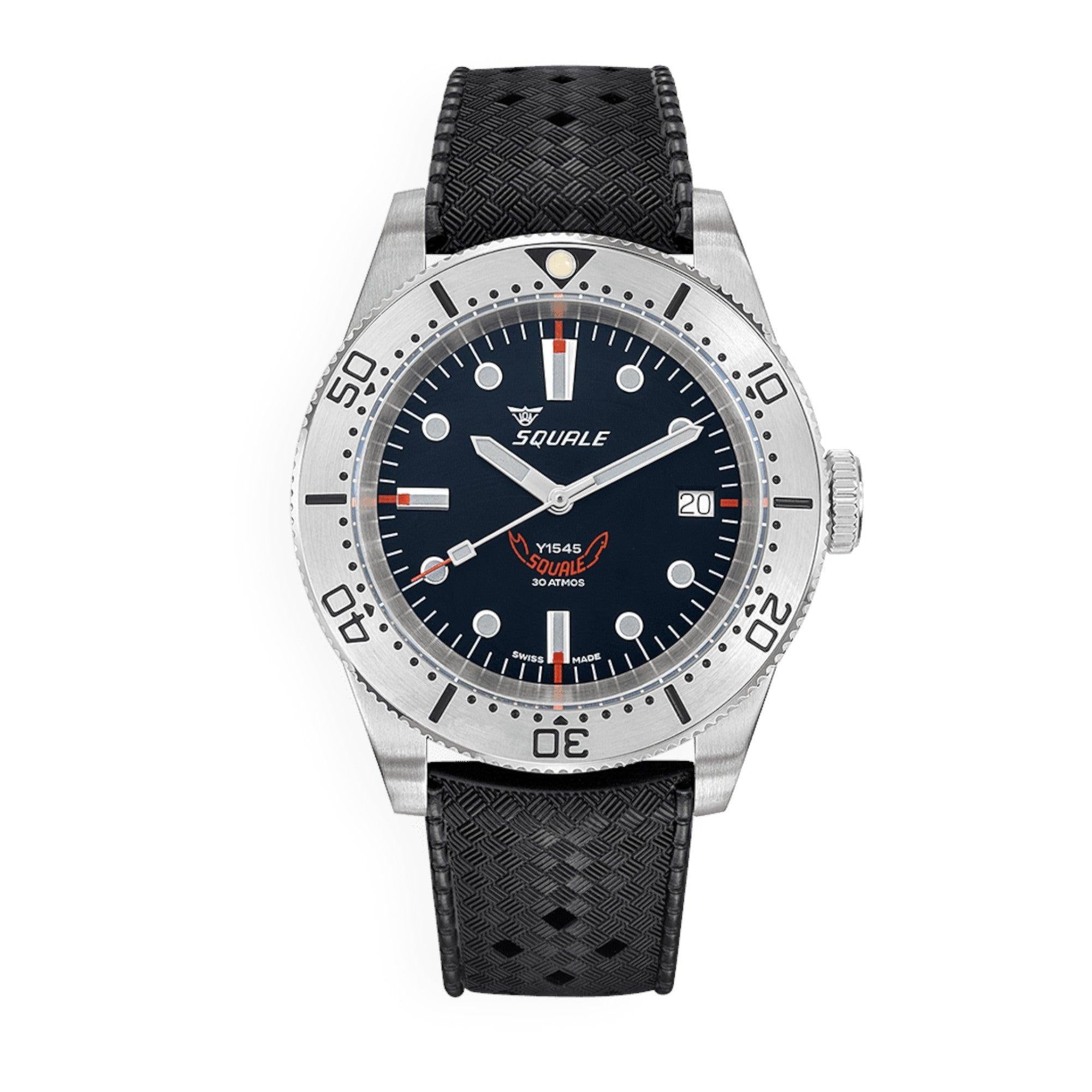 1545 Steel Black Rubber