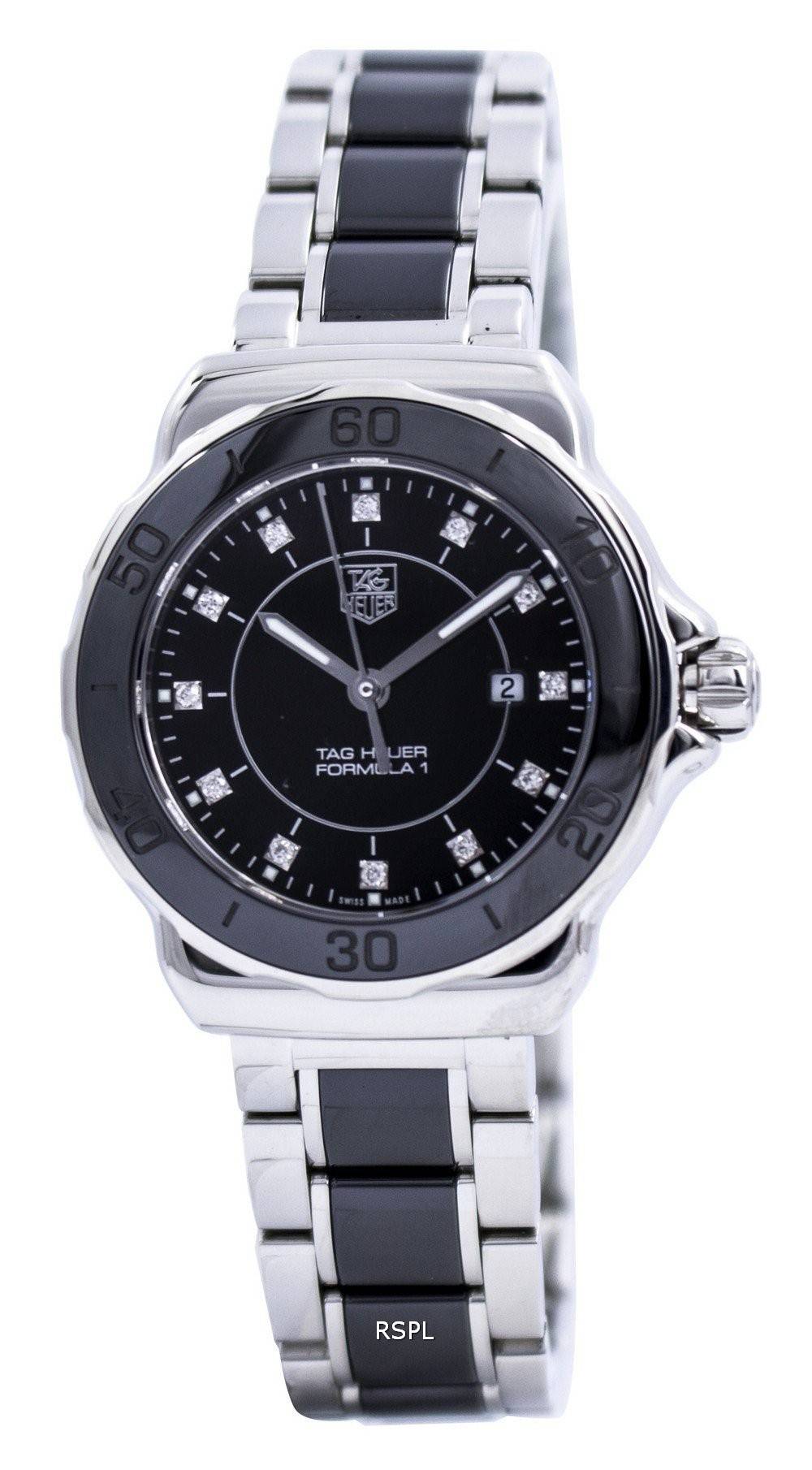 Tag Heuer Formula 1 diamant accentués WAH1314. BA0867 Montre homme