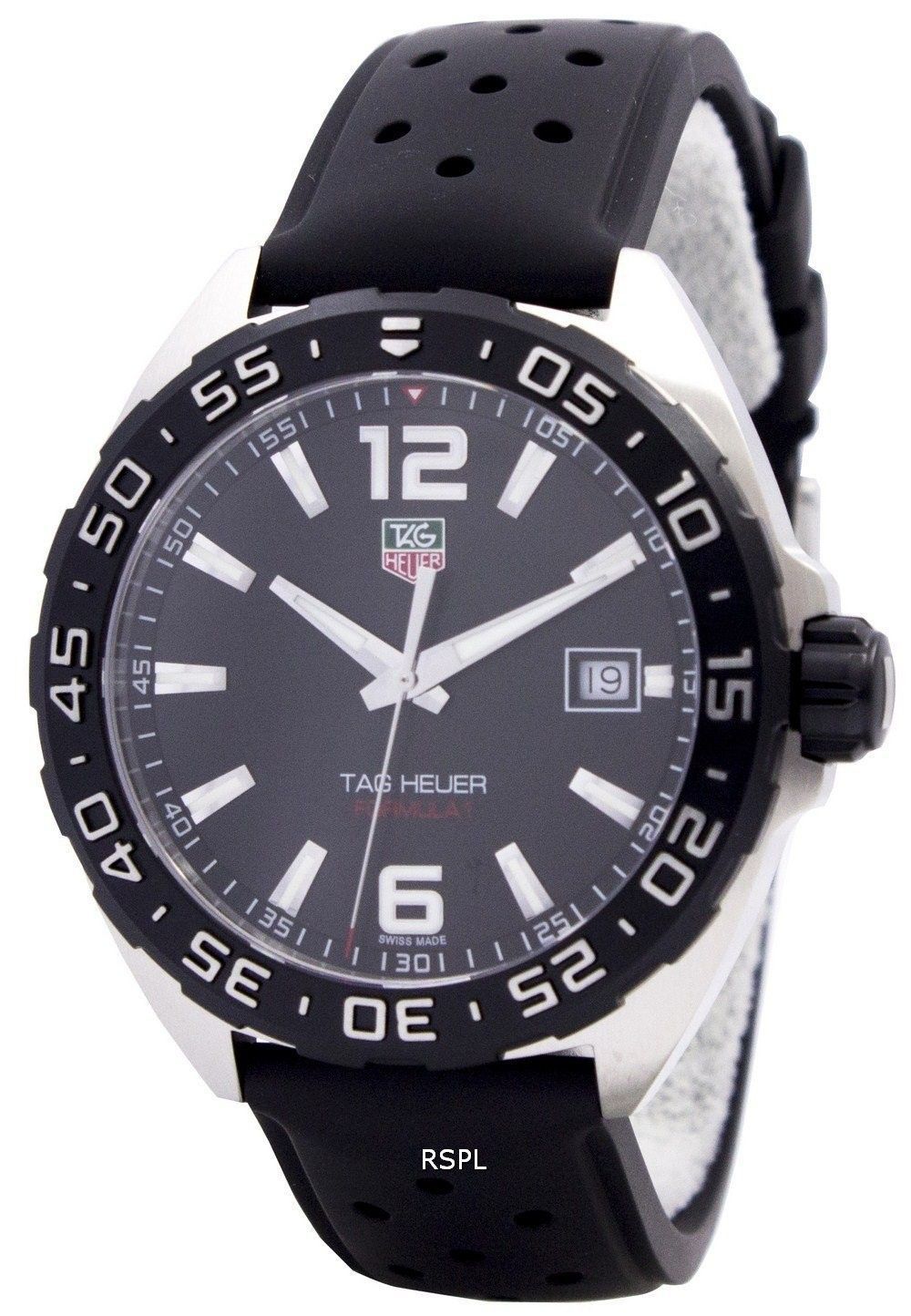 Tag Heuer Formula 1 cadran noir WAZ1110. FT8023 Montre homme