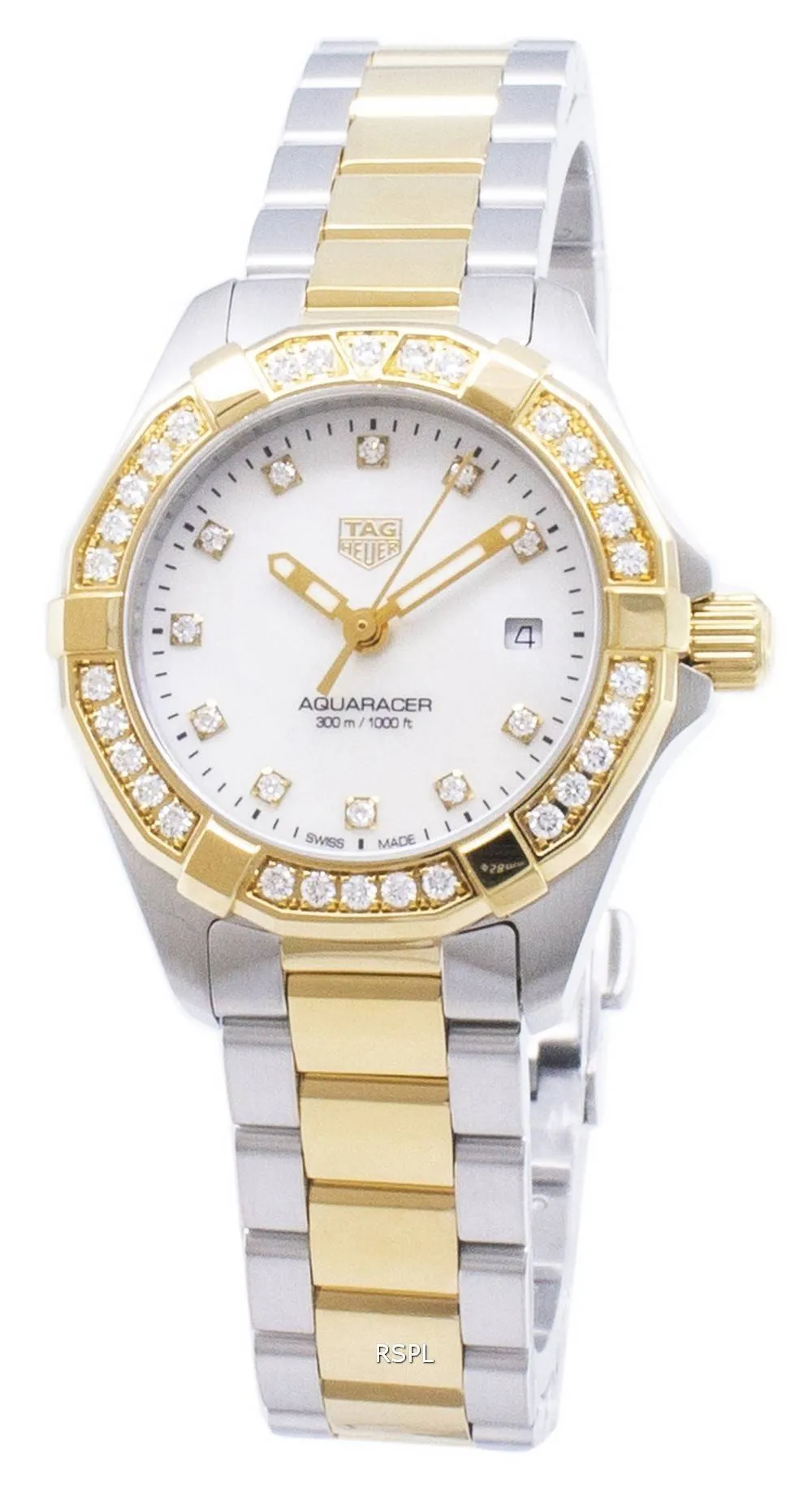 Tag Heuer Aquaracer WBD1423. BB0321 Diamond accents quartz 300M montre femme