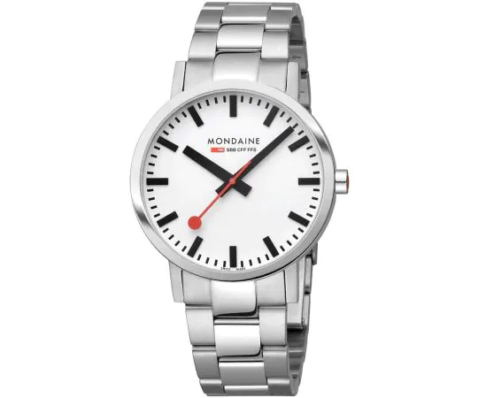 Mondaine A660.30360.11SBJ Montre Homme SBB Classic 40mm 5ATM