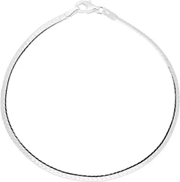 Zilverkleurig Lining Schakelarmband Herringb. 2.3mm 925* 104.1092.19